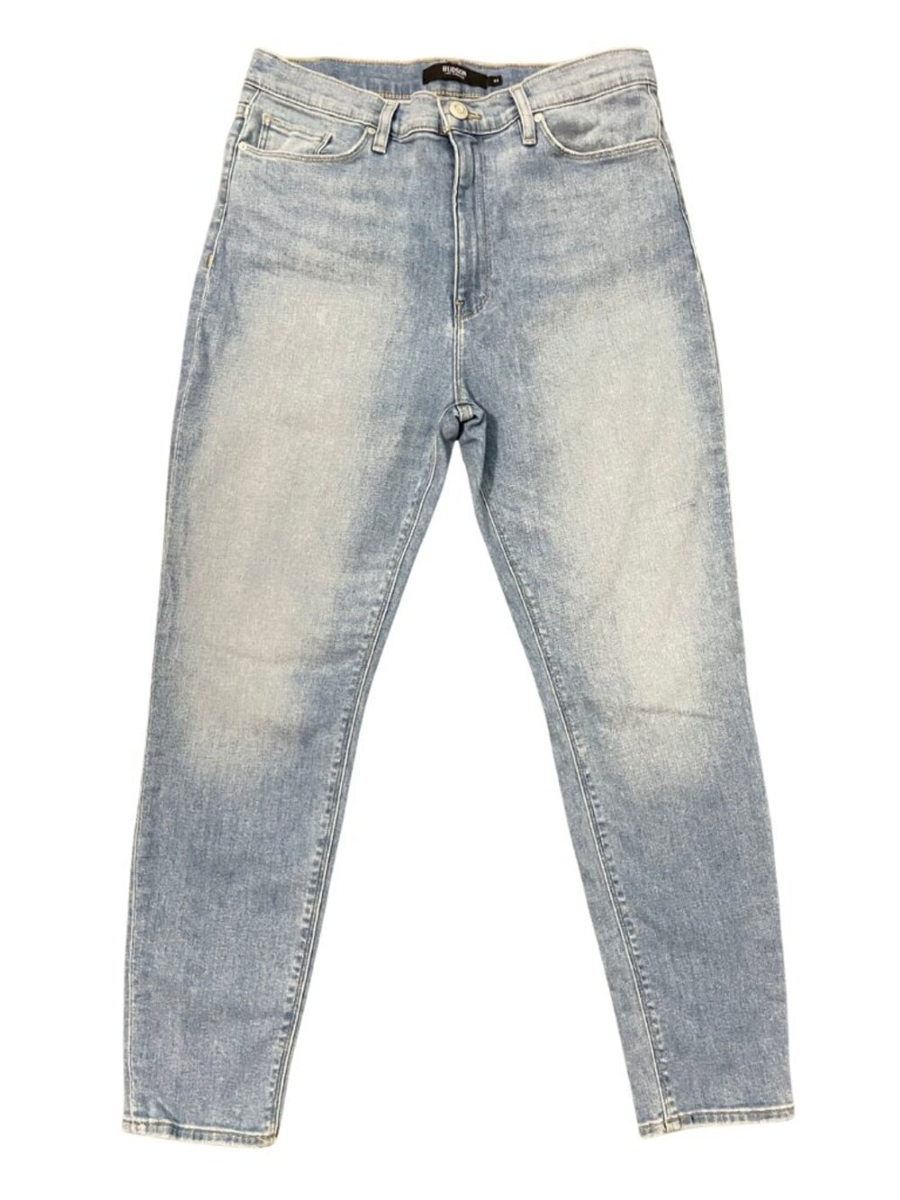Women’s Hudson Los Angeles Barbara High Rise Ankle Skinny Jeans Sz 32 Waterfalls